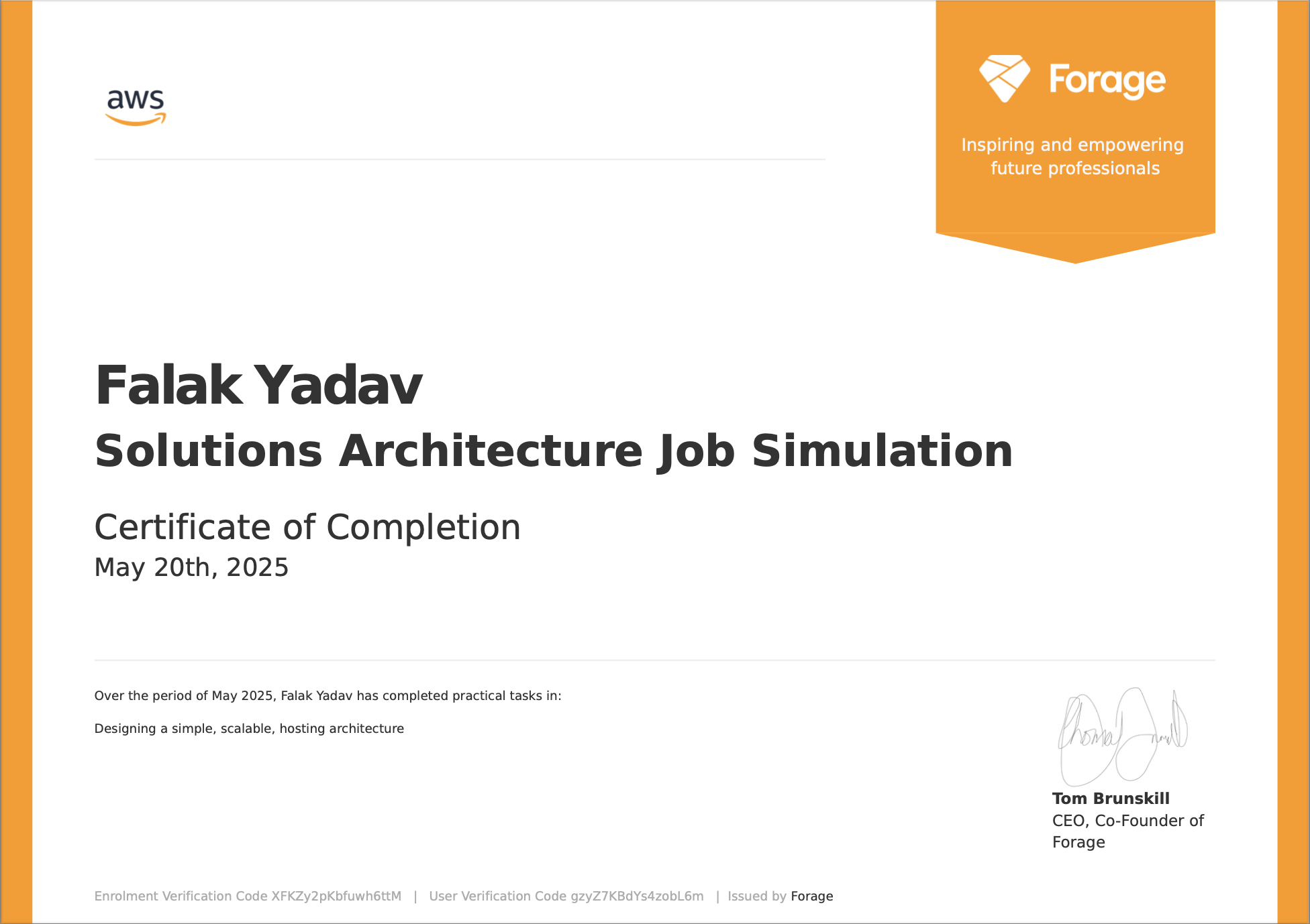 AWS Job Simulation
